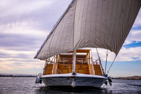 Best Luxury Dahabiya Nile Cruise: El Hanim Dahabiya Through Luxor & Aswan